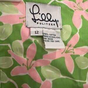 Lily Pulitzer Reversible Wrap Skirt-Size 12